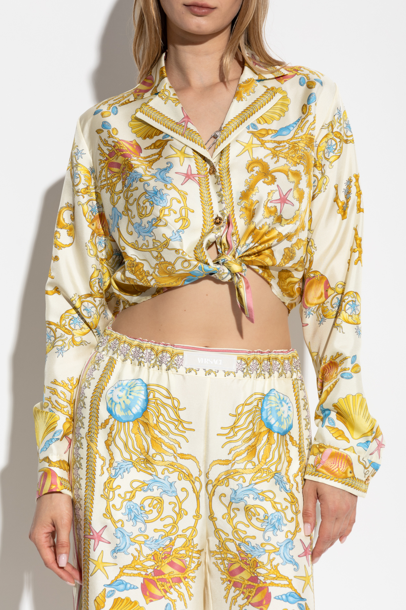 Multicolour Short shirt with 